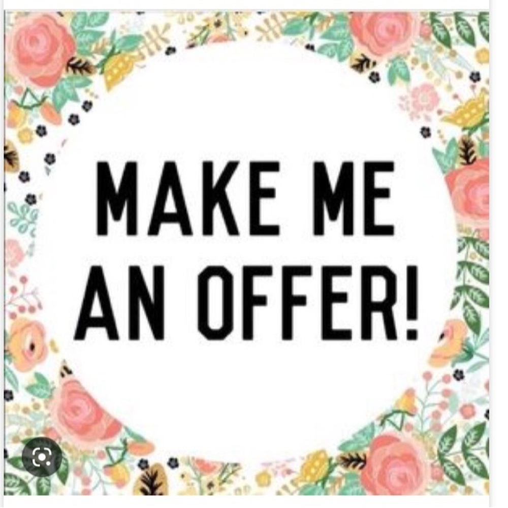 Make me an offer on anything in my closet!   Bundle for additional discounts.